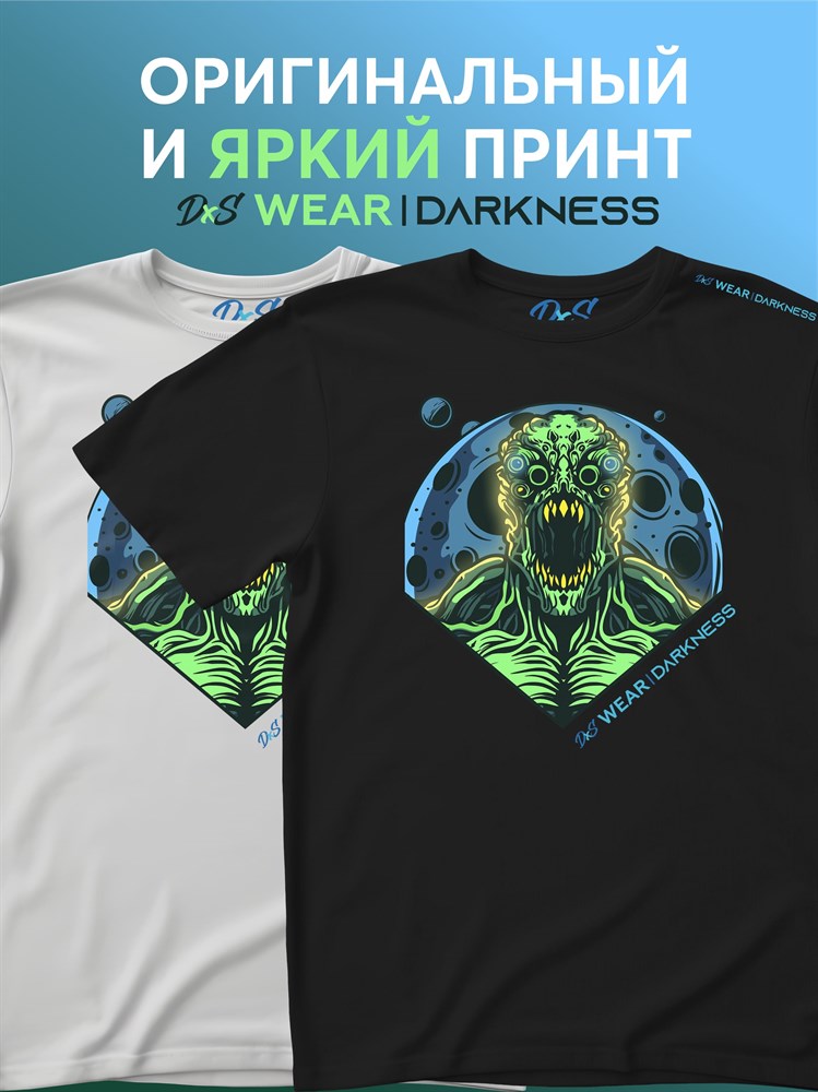 Футболка белая с коротким рук. DXS WEAR - DARKNESS BEAST (100%хлопок) gA-nMu6OjobEHm6e0HVQu0 - фото 10032 Футболка белая с коротким рук. DXS WEAR - DARKNESS BEAST (100%хлопок) gA-nMu6OjobEHm6e0HVQu0 - фото 10032