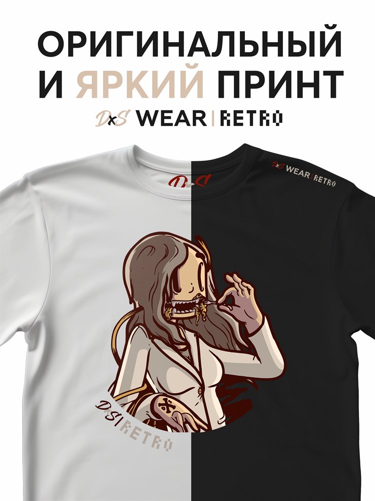 Футболка белая с коротким рук. DXS WEAR - RETRO CHEEK (100%хлопок) qUPr5a9xhmA8VrlRaS3BQ0 - фото 10117 Футболка белая с коротким рук. DXS WEAR - RETRO CHEEK (100%хлопок) qUPr5a9xhmA8VrlRaS3BQ0 - фото 10117