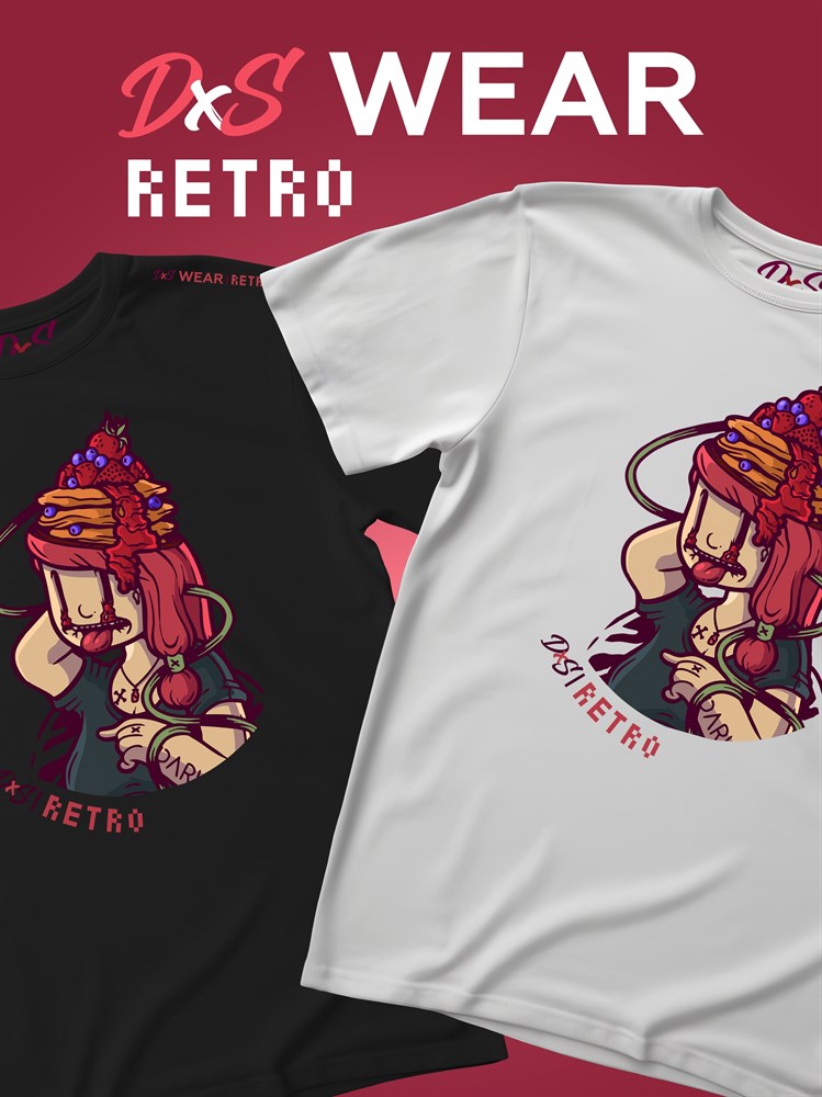 Футболка белая с коротким рук. DXS WEAR - RETRO BLINK (100%хлопок) Z3w4A095g8ePSBik1xYIq1 - фото 10136 Футболка белая с коротким рук. DXS WEAR - RETRO BLINK (100%хлопок) Z3w4A095g8ePSBik1xYIq1 - фото 10136