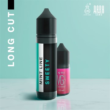 Ароматизатор DARK X SIZE Mint Line - "Sweet" (Мягкая, сладкая мята без лишнего холода) (LONG CUT) 0AUCkohnjedOa9MjT57mZ2 - фото 11924