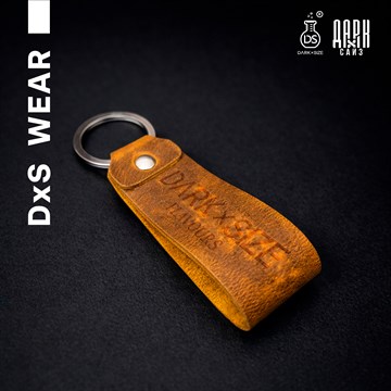 Брелок из кожи с логотипом желтый r1srYlkijBcVB39hc1eie2 - фото 12202