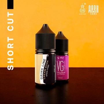 Ароматизатор DARK X SIZE Drink Line - "Cream Soda" (Лимонад крем-сода) (SHORT CUT) Y915ss5KhgCl6uV9naJD12 - фото 12950