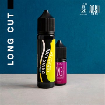 Ароматизатор DARK X SIZE Drink Line ON ICE - "Lemon Tea" (Черный чай с лимоном и холодком) (LONG CUT) TIlb0OOjj90SYwpo5MVgf2 - фото 12975
