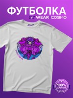 Футболка белая с коротким рук. DXS WEAR - COSMO TITAN (100%хлопок) wxWcynxwjWd7hCU-8w9mO0