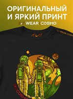 Футболка черная с коротким рук. DXS WEAR - COSMO TWAIN (100%хлопок) XNN0jfscjDmUiFfcZujE70