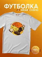 Футболка белая с коротким рук. DXS WEAR - COSMO STONE (100%хлопок) HDewWDMfhQSYlde2TDcsp2