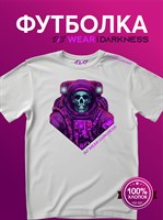 Футболка белая с коротким рук. DXS WEAR - DARKNESS COSMO (100%хлопок) GJ6KbI4PjPunO0VEBKsix3