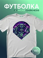 Футболка белая с коротким рук. DXS WEAR - DARKNESS WARHAMMER (100%хлопок) 13zzEm2whJ0XzysKnBDqm2