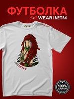 Футболка белая с коротким рук. DXS WEAR - RETRO FRESH (100%хлопок) v73GJbBahS9-F6LPyGlKR0