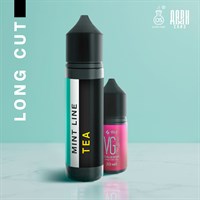Ароматизатор DARK X SIZE Mint Line - "Tea" (Мята с зелёным чаем и жасмином) (LONG CUT) 232Re0LNjeMLkW6rnklx51