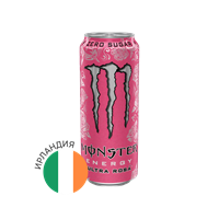 Monster Energy Zero Sugar Ultra Rose (Монстр зеро грейпфрут и роза) 500мл Ирландия hmSAAE0Agp46BoFArSHqu0