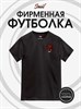 Футболка черная с коротким рук. DXS WEAR - Блогеры Стеблов лого (100%хлопок) GRCYpMnshceyRg0IEG8yD2 - фото 10182