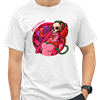Футболка белая с коротким рук. DXS WEAR - COSMO ALONE (100%хлопок) 2lhjaUSZi211QobSMD8ak0 - фото 12245